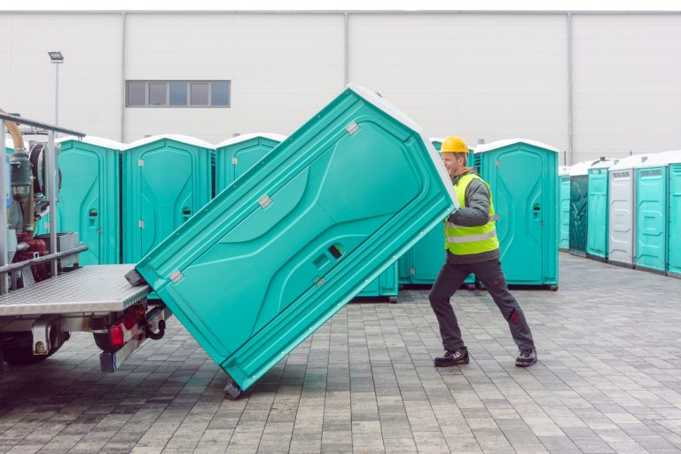 portable restroom rentals in Muskogee